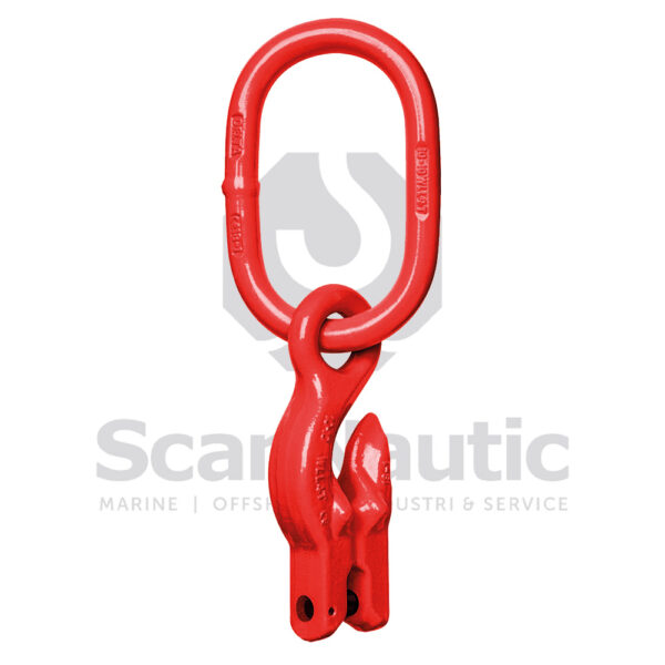 16 mm 1-Benet Ovalring med Opkorter - Grade 80