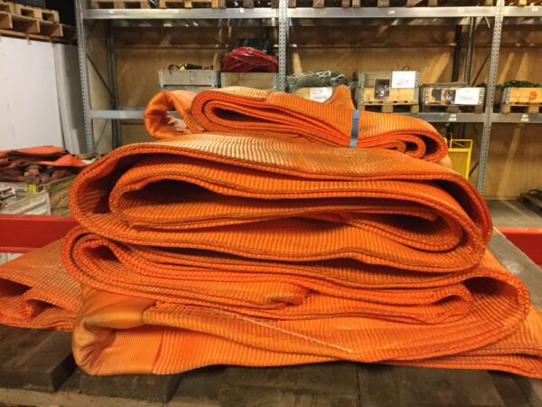 Båndstrop WLL 10 Ton EWL 2,5 Mtr