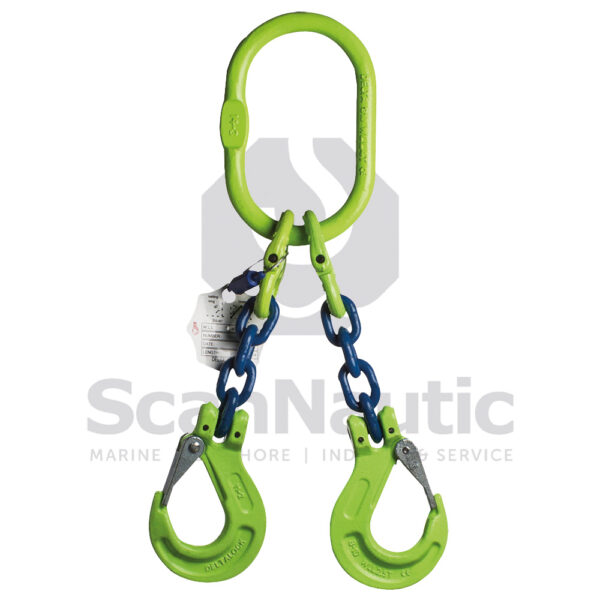 2-Benet 13 mm Kædesling - Grade 100