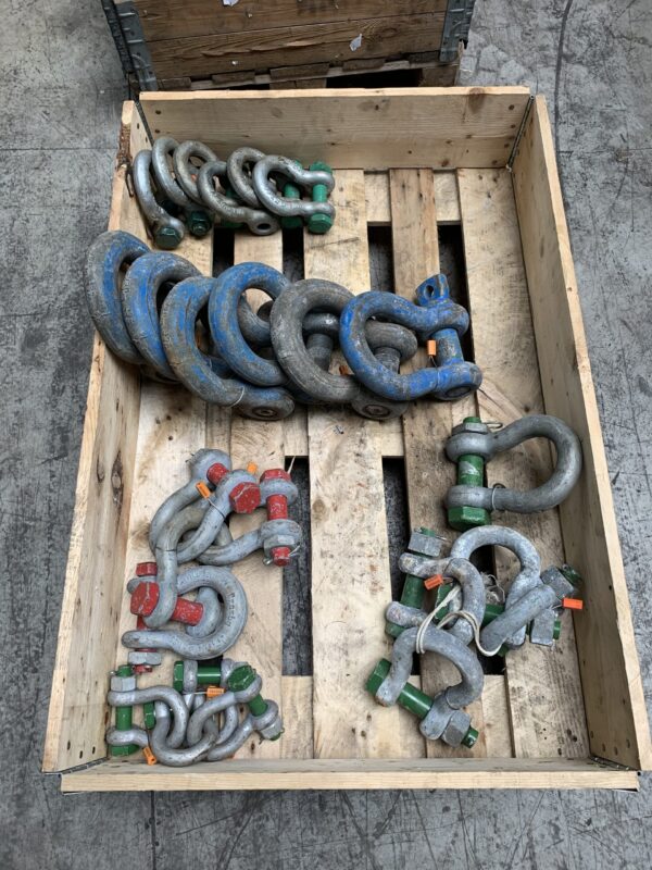 Diverse Sjækler WLL 6,5 - 9,5 - 12 - 17 - 25 Ton