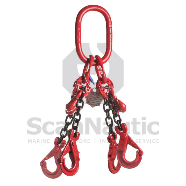 4-Benet 26 mm Kædesling - Grade 80