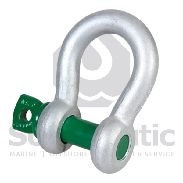 0,5 ton Green Pin Sjækler med Skrue Pin G-4161