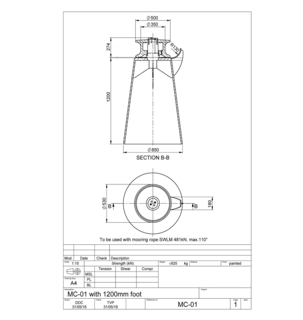 WARPING ROLLER - MC-01 - Image 2
