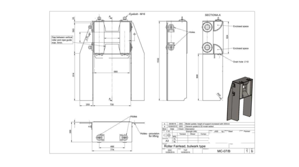 FAIRLEADS ROLLER - MC 07 - Image 2