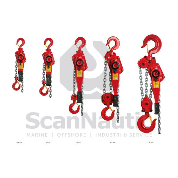 3,2 ton - 3 m Delta Red Premium Skraldetalje
