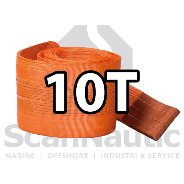 WLL 10ton x EWL 800cm Båndstrop