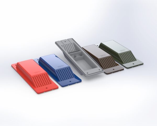 Standard container airvent 205 mm x 66 mm x 22 mm - Image 2