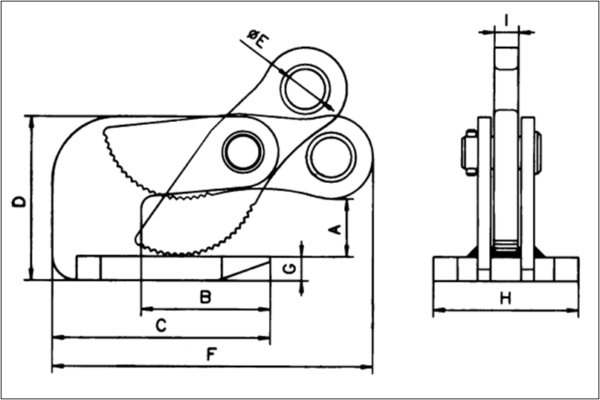 Tigrip - Horisontal Løfteklo THK - Image 3