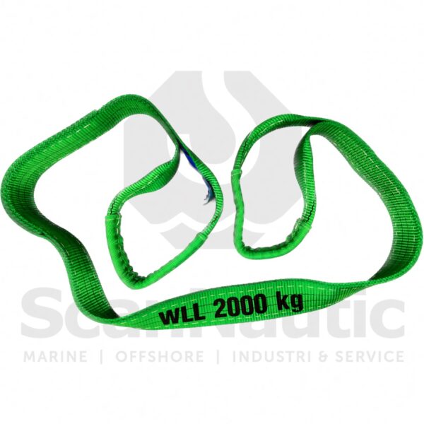 WLL 2ton x EWL 200cm Båndstrop