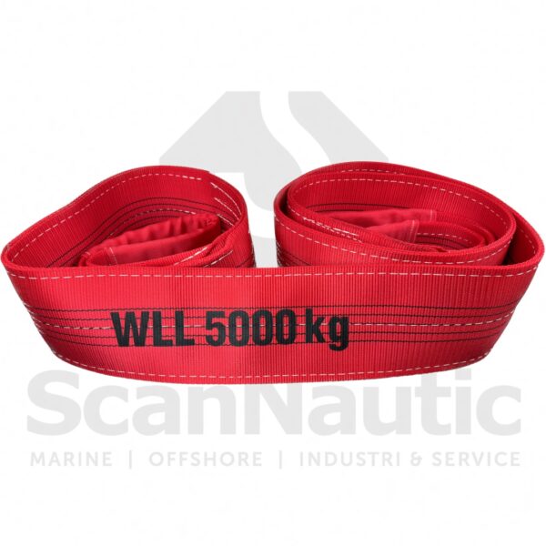 WLL 5ton x EWL 800cm Båndstrop